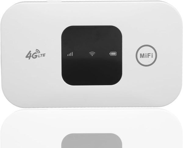 Keep Mobile Hotspot, Portable Travel Router-Connect 10 Users Simultaneously, Pocket Size Device with 2100mAh Big Battery, for Safe Internet at Home or